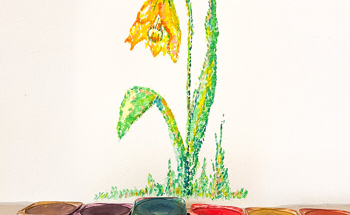 Impressionistische Frühjahrsimpressionen: Farbspiele a la Monet Impressionistische Frühjahrsimpressionen: Farbspiele a la Monet